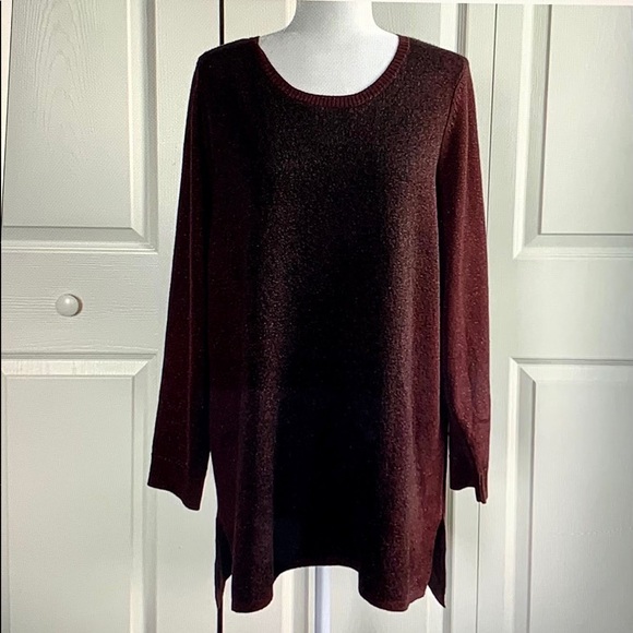 Size 0X/14 Apt. 9 Sweater with Scarf. NWT - Picture 3 of 11